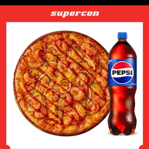 피자에땅 NEW 치폴레 쉬림프 피자(L) 콜라