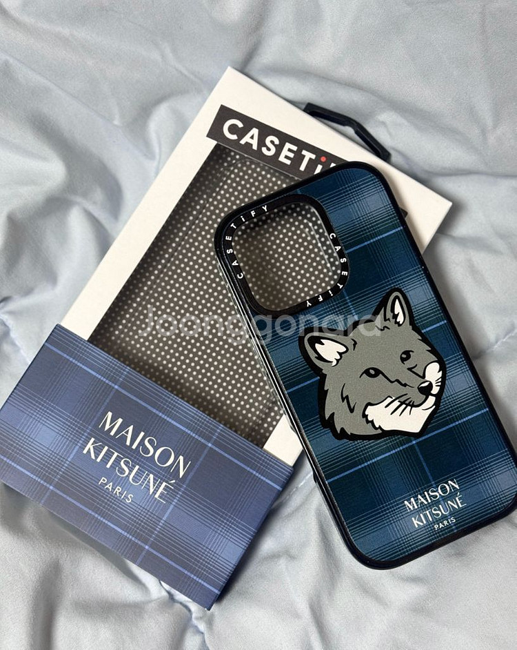 메종키츠네 케이스티파이 아이폰16프로 맥세이프 임팩트케이스--1