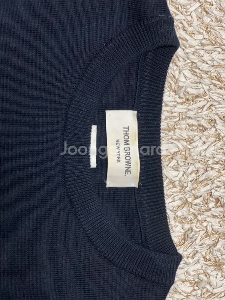 톰브라운 밀라노 스티치 니트--1
