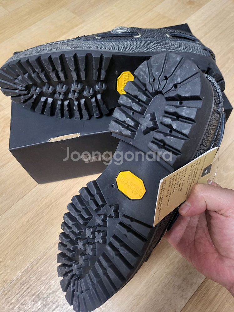 팀버랜드 비브람 보트슈즈 260 새상품--2