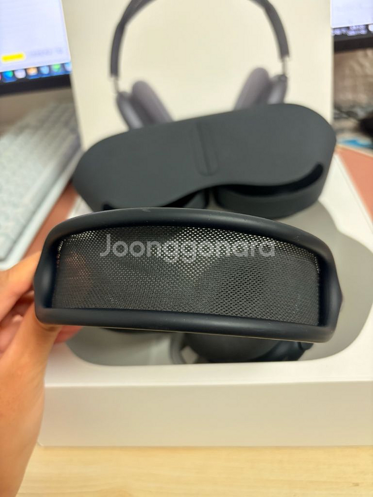 에어팟 맥스 미드나잇 풀박스 c타입 애플 정품--5