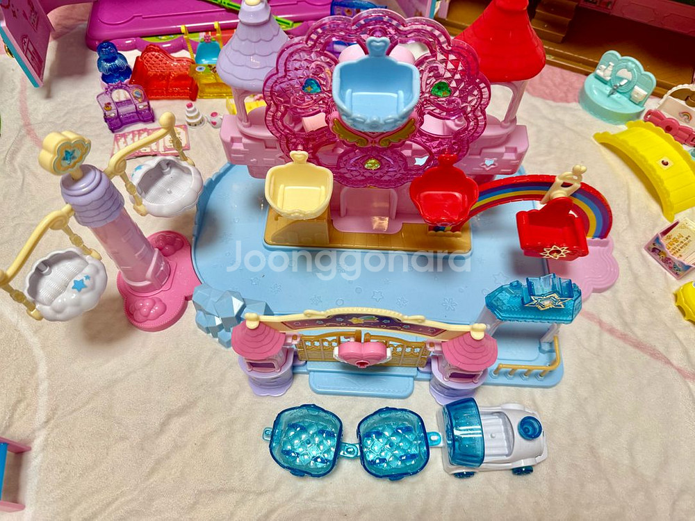 티니핑성,티니핑스쿨,티니핑놀이공원,티니핑병원,티니핑놀이터,티니핑구급차 일괄판매(소품거의완벽)--3