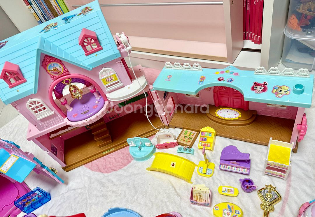 티니핑성,티니핑스쿨,티니핑놀이공원,티니핑병원,티니핑놀이터,티니핑구급차 일괄판매(소품거의완벽)--4