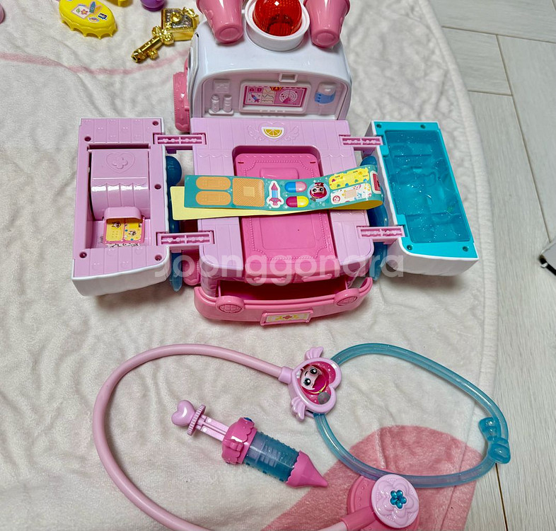 티니핑성,티니핑스쿨,티니핑놀이공원,티니핑병원,티니핑놀이터,티니핑구급차 일괄판매(소품거의완벽)--5