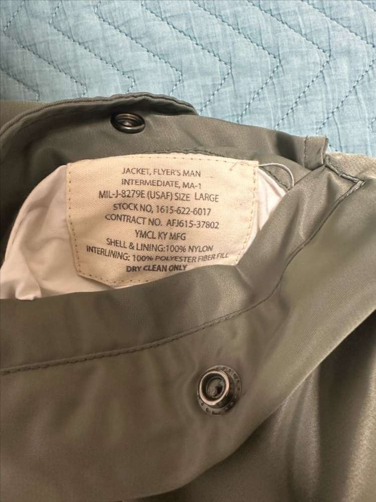 YMCLKY MA-1 플라이트 자켓--1
