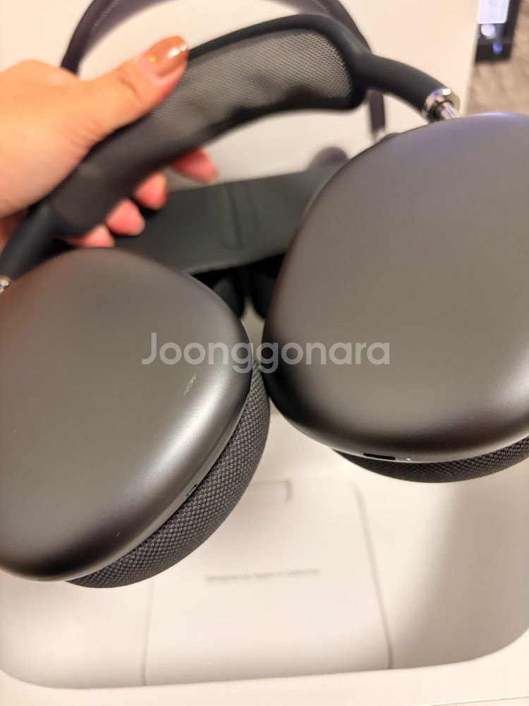 에어팟 맥스 8핀 애플코리아 정품 스페이스그레이--1