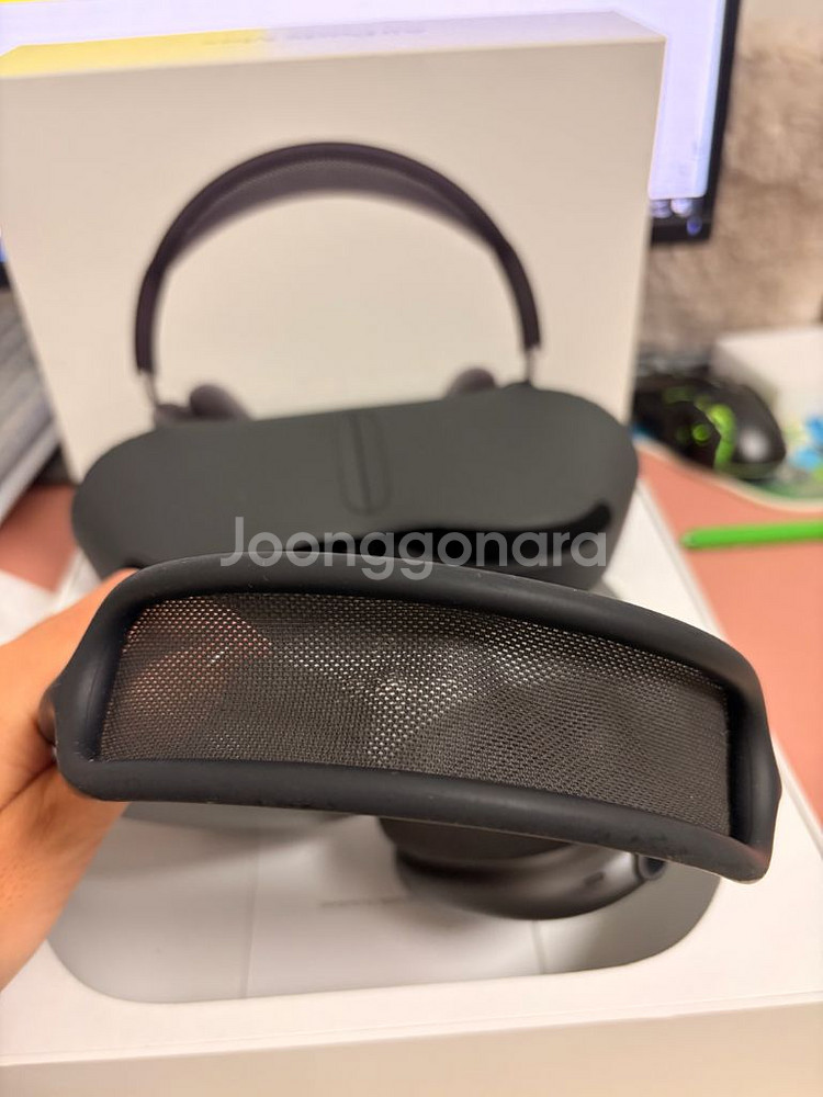 에어팟 맥스 8핀 애플코리아 정품 스페이스그레이--5