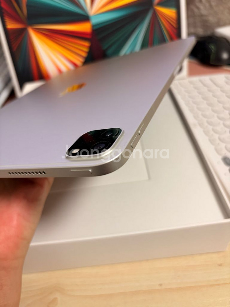 아이패드 프로 12.9 5세대 m1 256기가 실버+애펜2--5