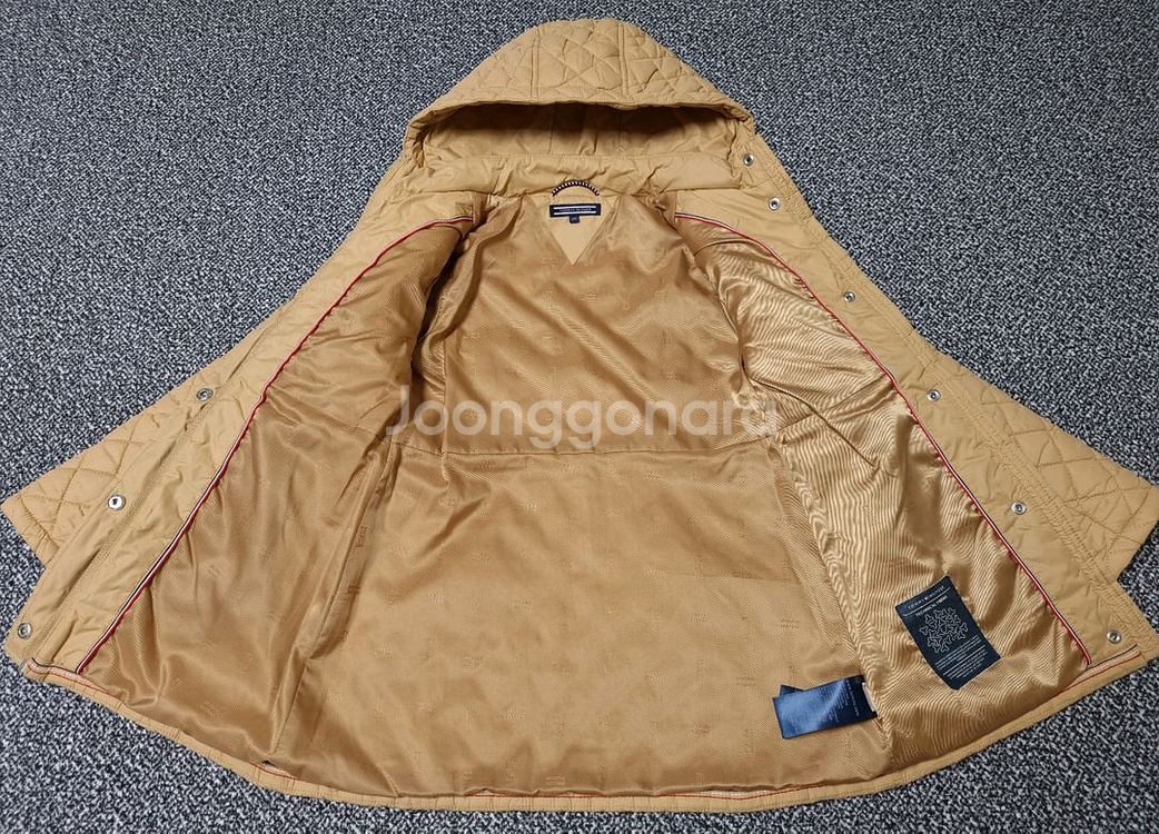 [무료배송][130]타미힐피거 키즈 누빔 자켓 경량 패딩--3