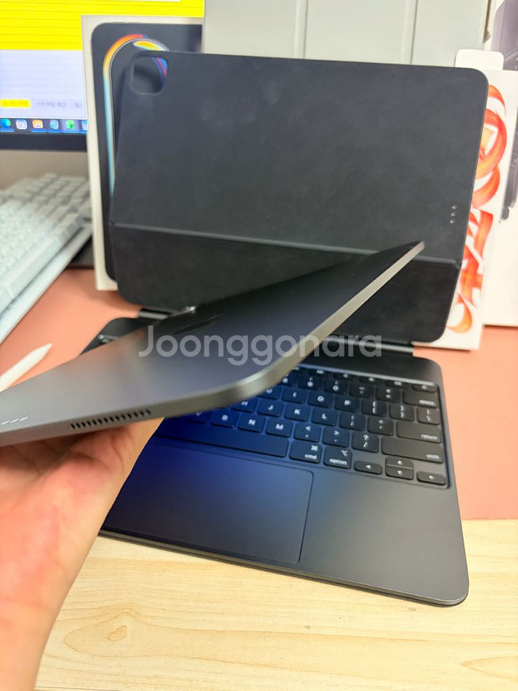 아이패드 프로 m4 13인치 7세대 1테라 스페이스블랙 풀박스--3