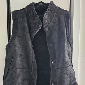 양모 리버시블 베스트