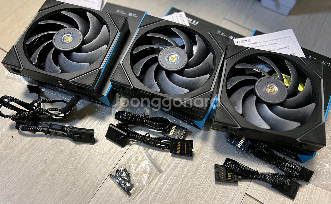 리안리 UNI FAN 유니팬 TL 140 블랙--1