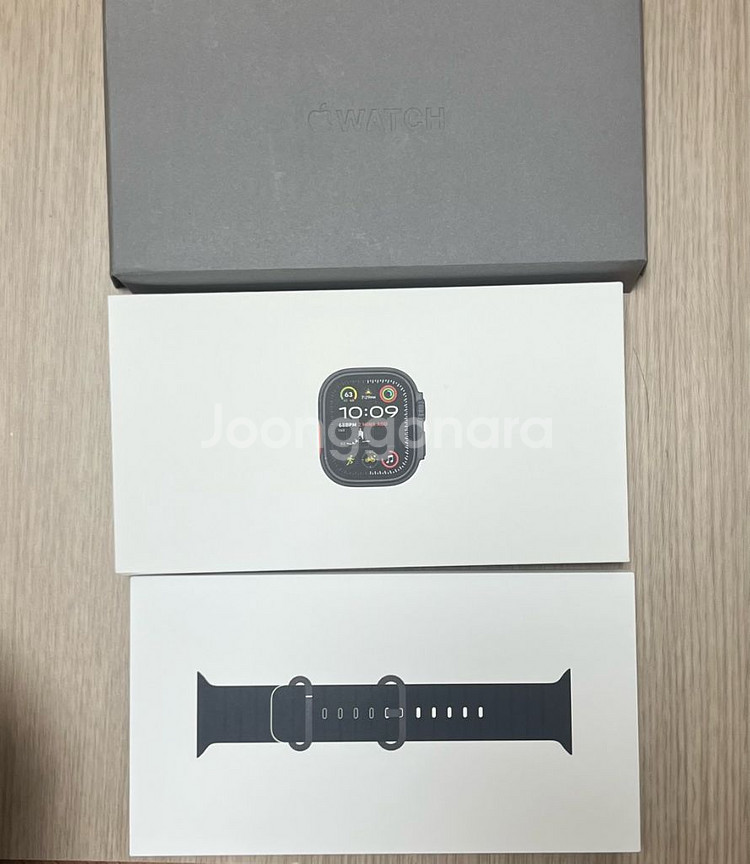 애플워치 울트라2 블랙 풀박 효율100% W-5--0
