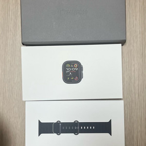 애플워치 울트라2 블랙 풀박 효율100% W-5