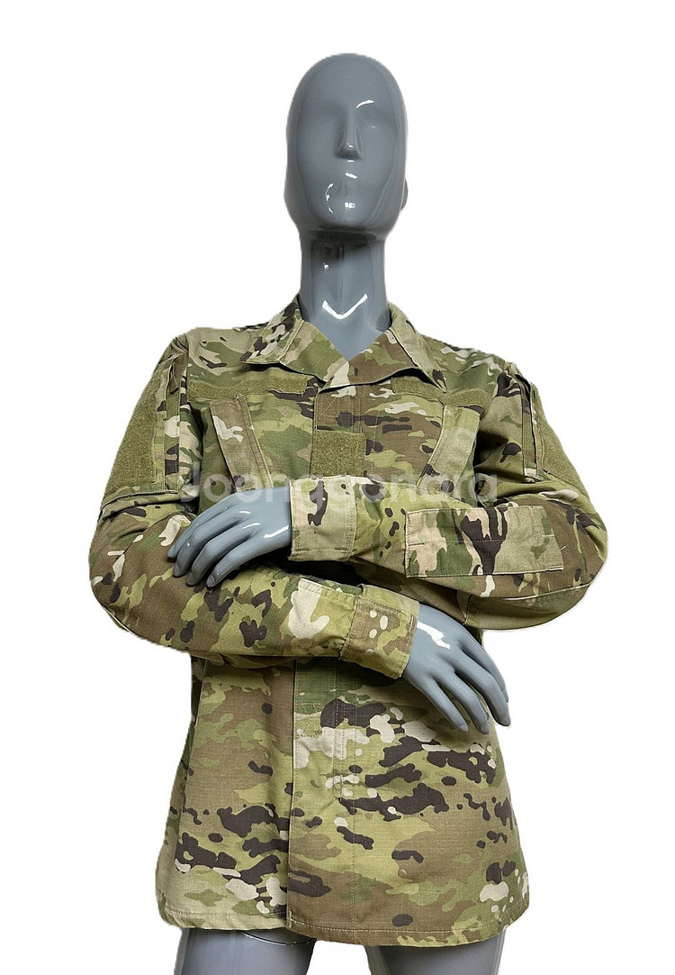미군 여군용 OCP 멀티캠 전투복 상의 (XS/R) (S)--0