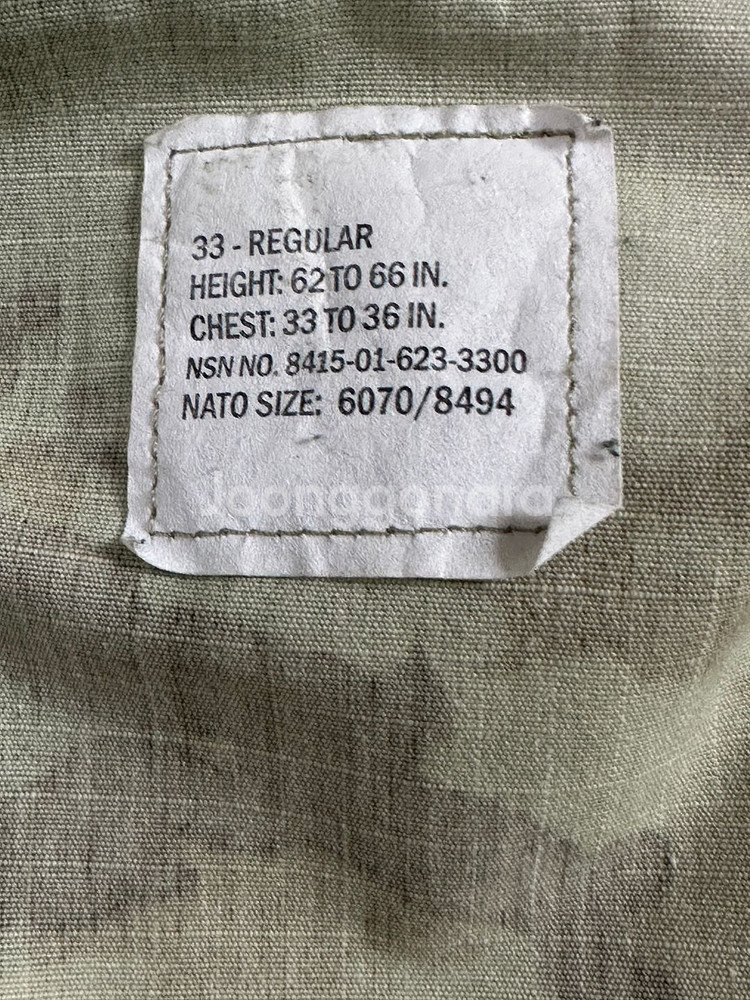 미군 여군용 OCP 멀티캠 전투복 상의 (XS/R) (S)--5
