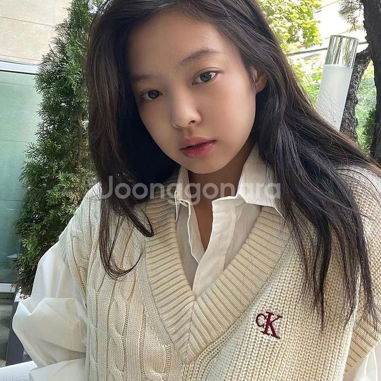 제니 ck 니트 베스트--8