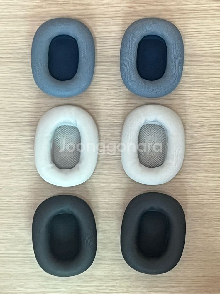 에어팟 맥스 이어쿠션 실버 그린 정품--0