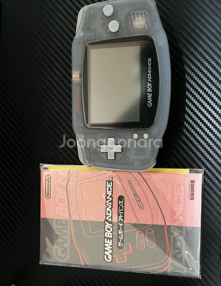 게임보이 어드밴스 밀키블루클리어 메뉴얼 일치 풀박스 GBA--0