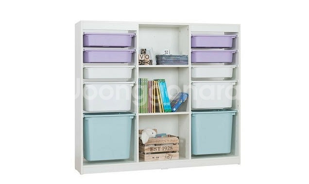 리바트 마카롱 선반 2*5 #수납장 #책장--0