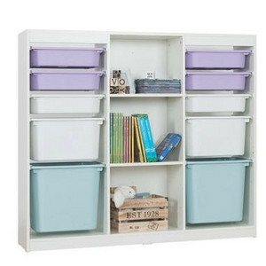 리바트 마카롱 선반 2*5 #수납장 #책장