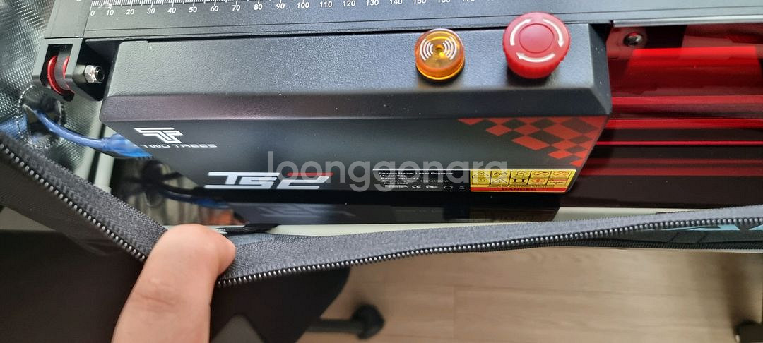 투트리스 ts2 20w 레이저 각인기+에어어시스트+인클로저--0