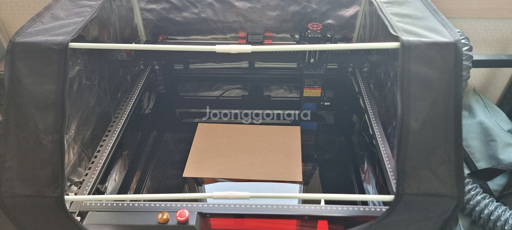 투트리스 ts2 20w 레이저 각인기+에어어시스트+인클로저--1