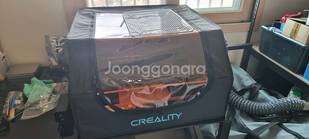 투트리스 ts2 20w 레이저 각인기+에어어시스트+인클로저--2