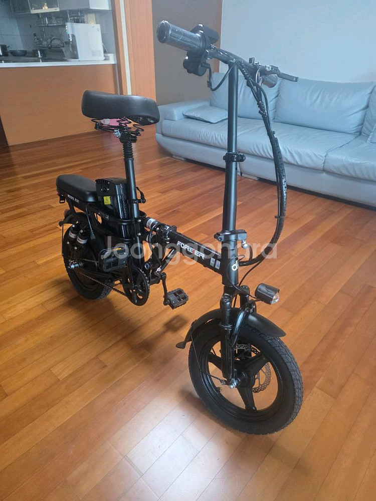 30암페어 14인치 접이식 전기자전거--3