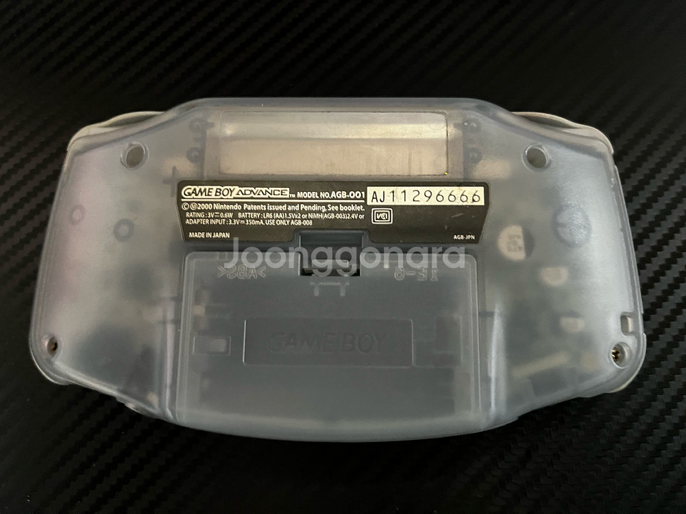 게임보이 어드밴스 밀키블루클리어 메뉴얼 일치 풀박스 GBA--4