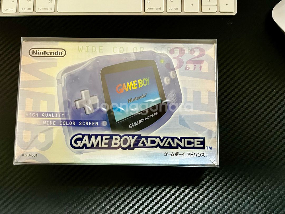 게임보이 어드밴스 밀키블루클리어 메뉴얼 일치 풀박스 GBA--9