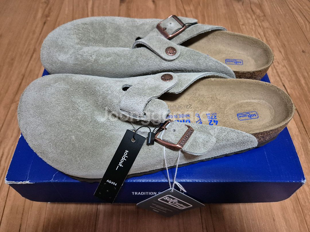 버켄스탁 보스턴 소프트 풋베드 토프 (레귤러)--2