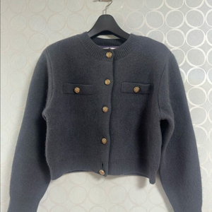 OBZEE 라쿤 블렌드 크롭 가디건