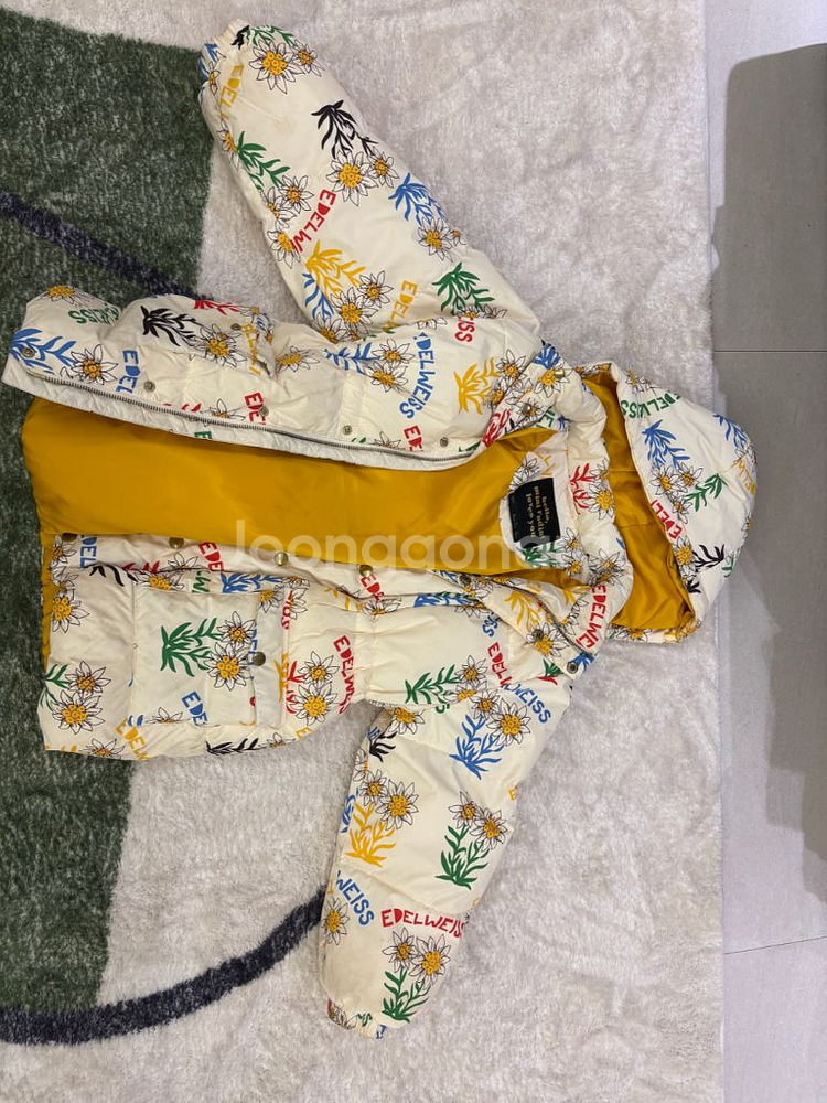 미니로디니 플라워 패턴 패딩--0