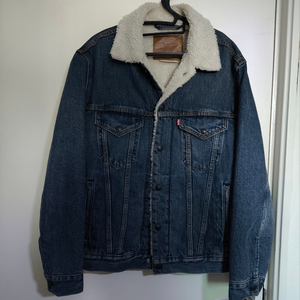 90 리바이스 양털 쉐르파 데님자켓