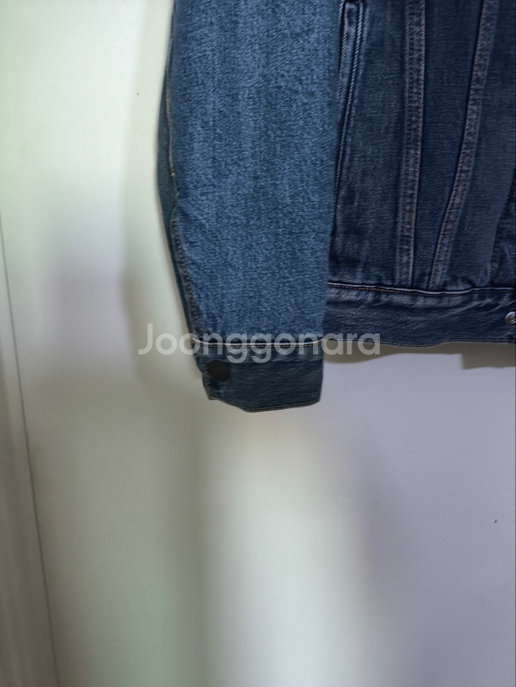 90 리바이스 양털 쉐르파 데님자켓--2