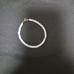 14k 천연 문스톤팔찌팝니다