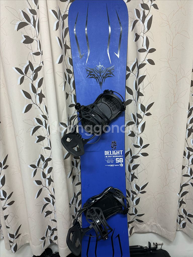 그레이 딜라이트 스노우보드, 바인딩, 부츠 팔아요--1
