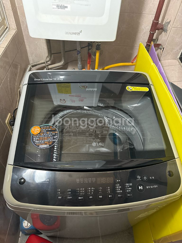 LG 12KG 인버터 세탁기--1