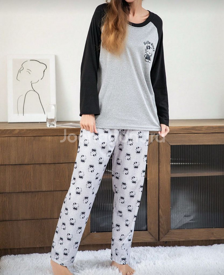 캐릭터 콜라보 잠옷 세트--1