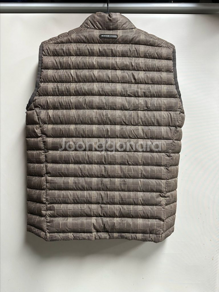 마코 구스다운 패딩 조끼100--1