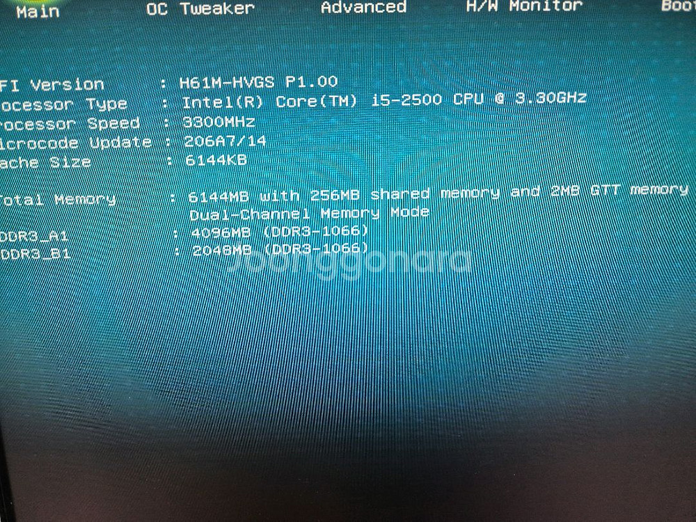 i5-2500 CPU 사무용 데스크탑 본체--3