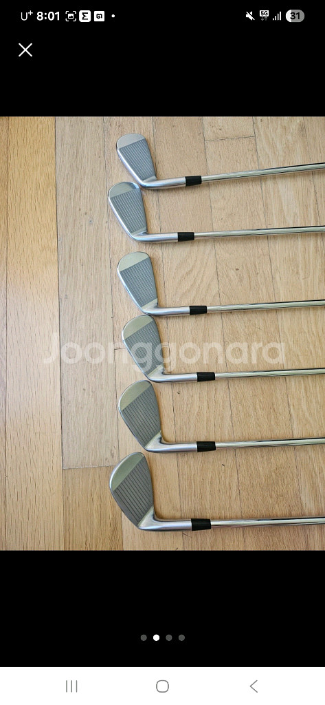 미즈노 Pro 245 아이언세트 P~5번 NS 950 S--1