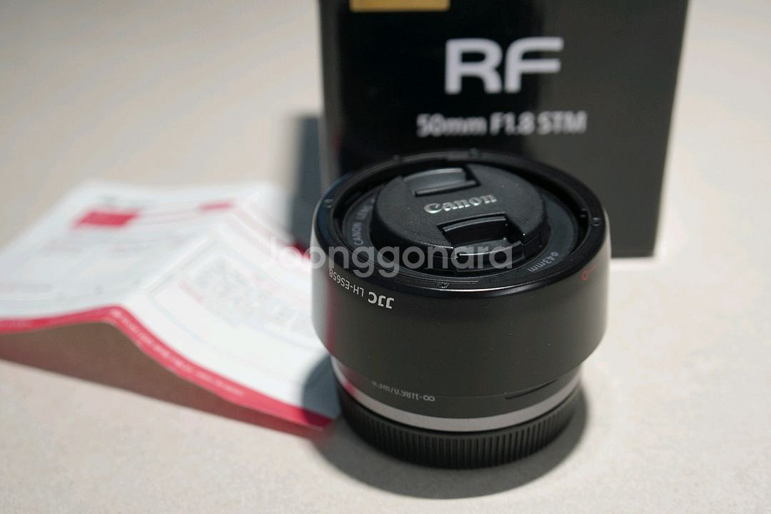 캐논 RF 50mm F1.8 STM 렌즈--5