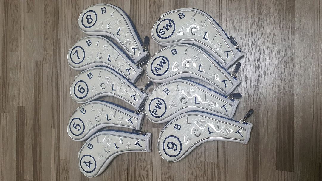 블랙리스트 골프 아이언 헤드커버 세트--1