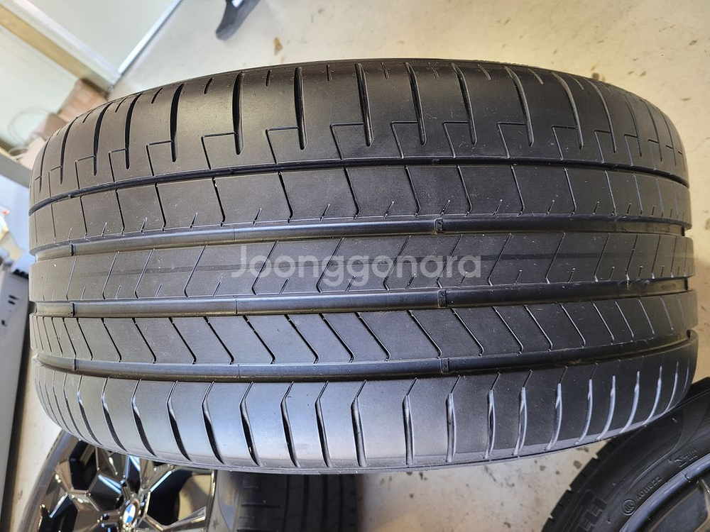 BMW X7 913M스포츠 22인치 순정품휠타이어 한대분--3