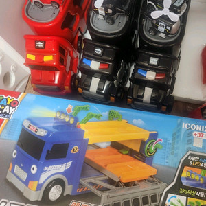 타요스트롱구조트럭 + 폴리9종