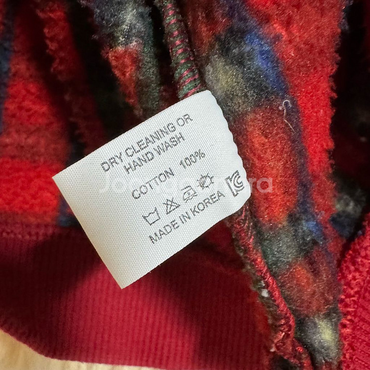 데일리베베 유아 아동 체크플리스 맨투맨 티셔츠 JS 130--9