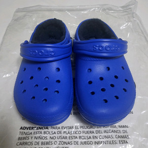 아동용 털 크록스 J2 200~210 새제품