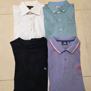 남성 셔츠외 4벌 세트